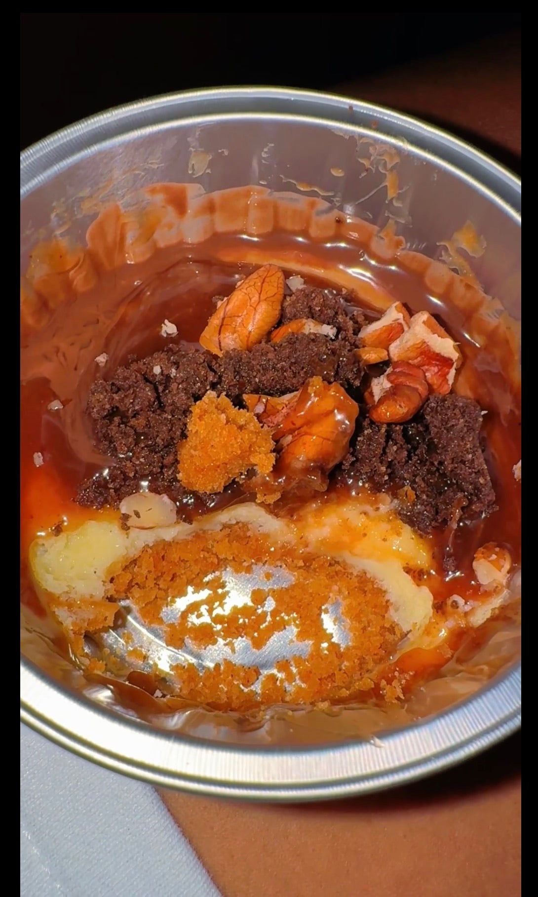 Turtle Cheesecake Cup