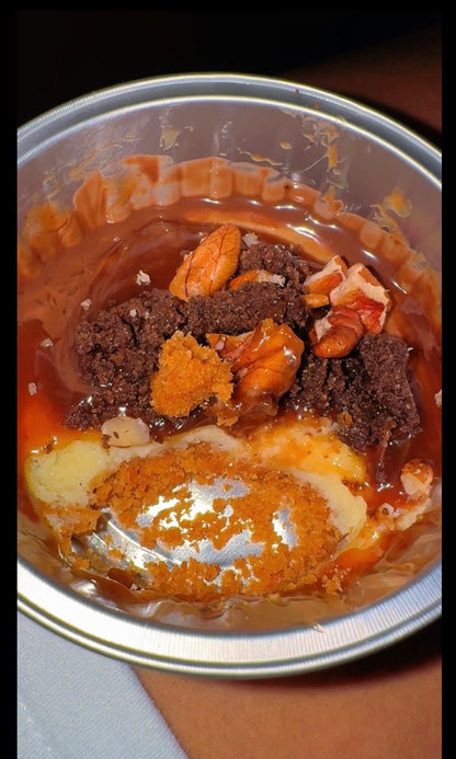 Turtle Cheesecake Cup